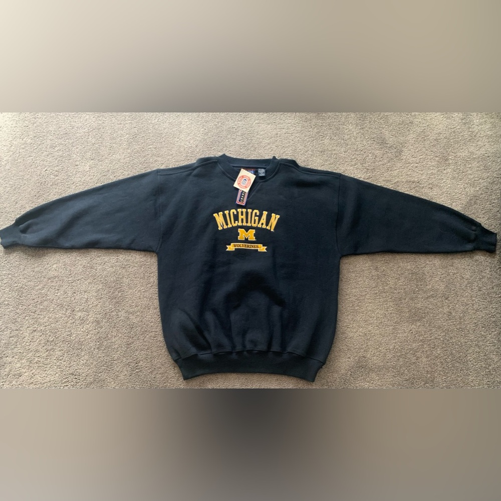 (Vintage 90’s) University of Michigan Crewneck + Tags
